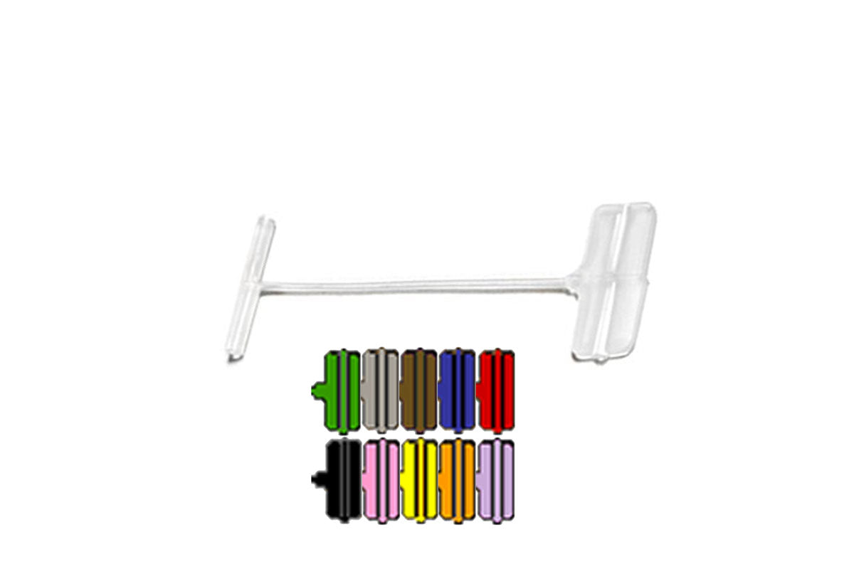 1" Regular Paddle Fasteners. All color options.