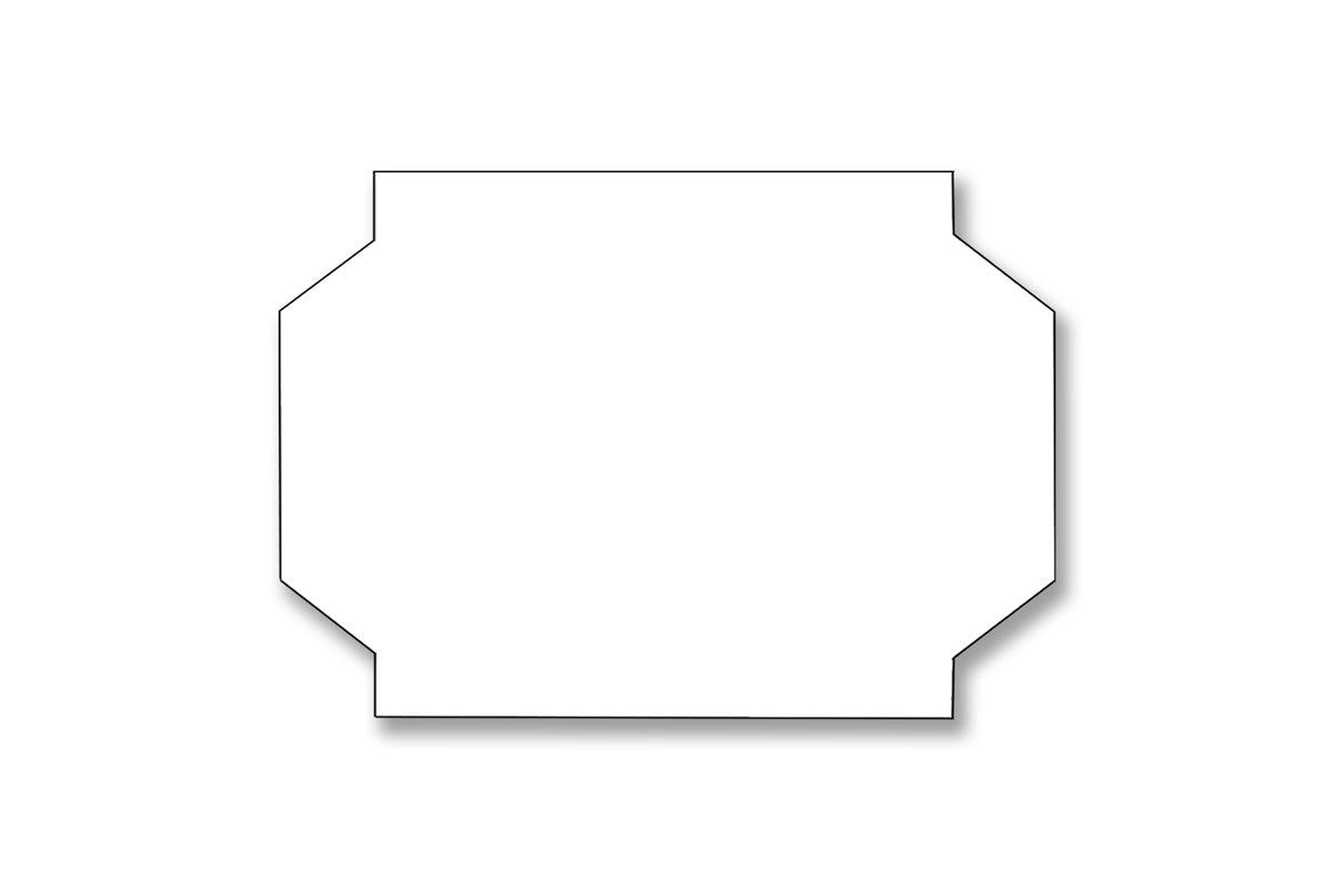 Meto 12.22, 13.22, 14.22, 15.22 Compatible Labels - White