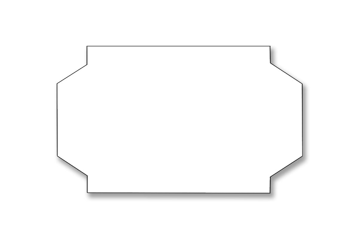 Meto 20.26 Compatible Labels - White