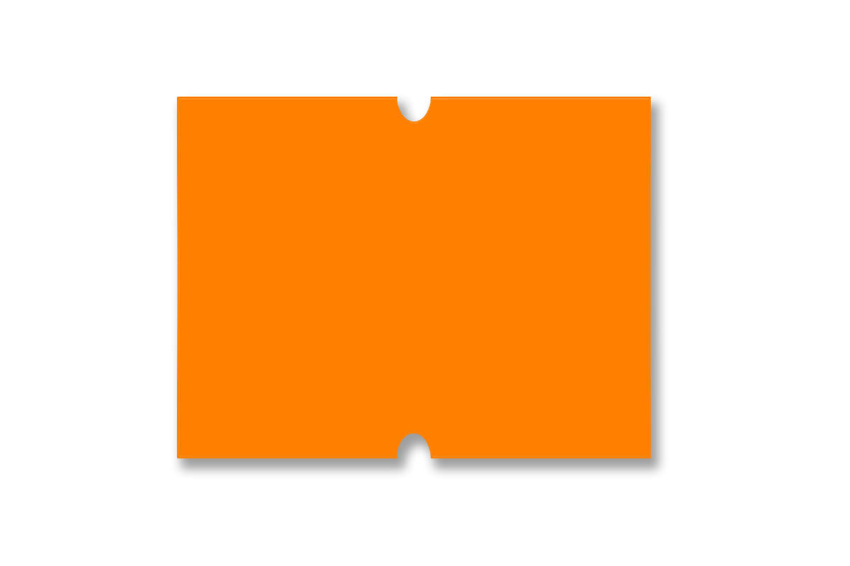 XL® Pro 2 Compatible Labels - Fluorescent Orange