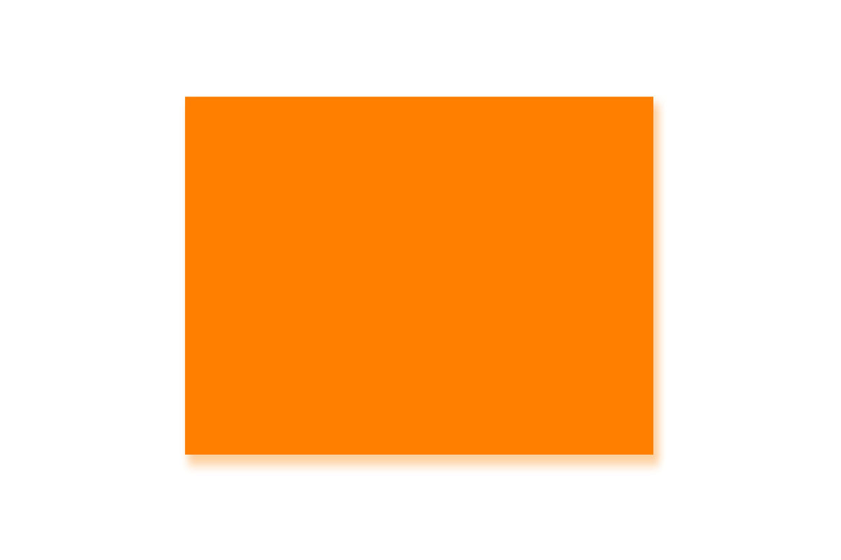 Contact Premium® 88.25 Compatible Labels - Fluorescent Orange