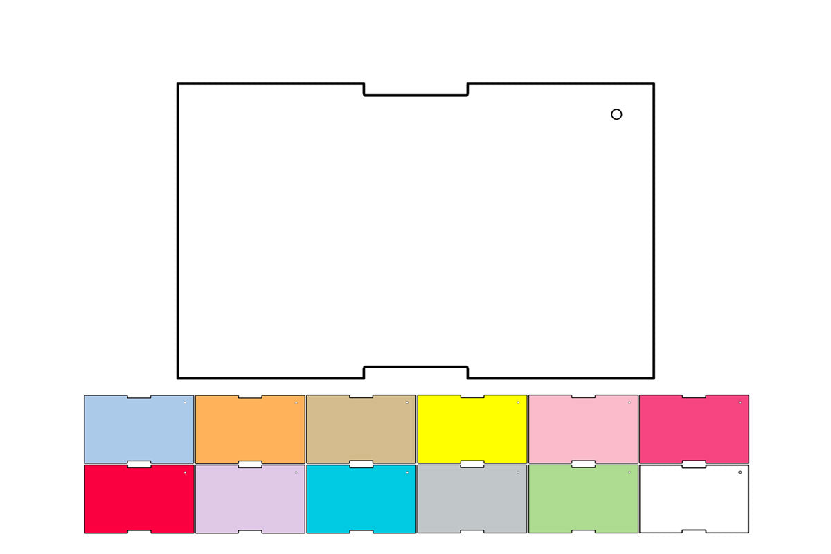 Hang Tags - 2.25" x 1.375" - All available colors