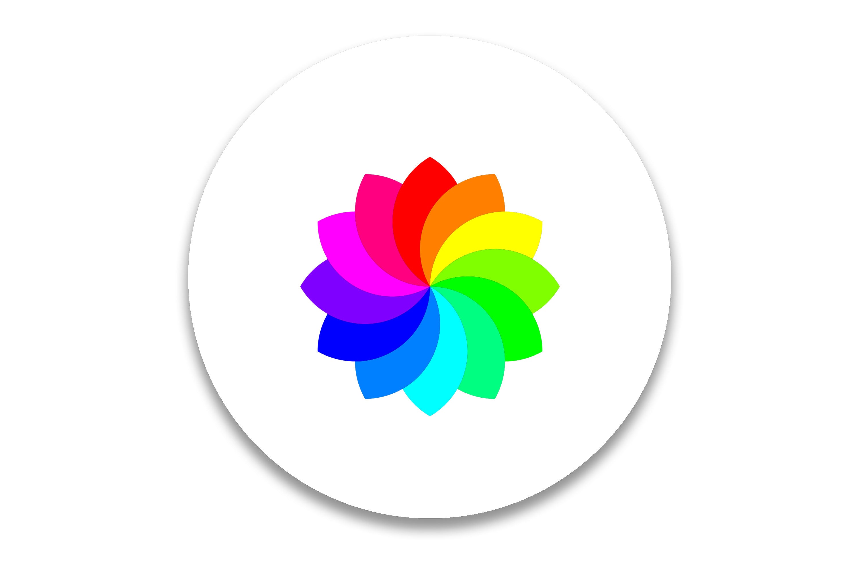 1" sticker dot - Mixed Case