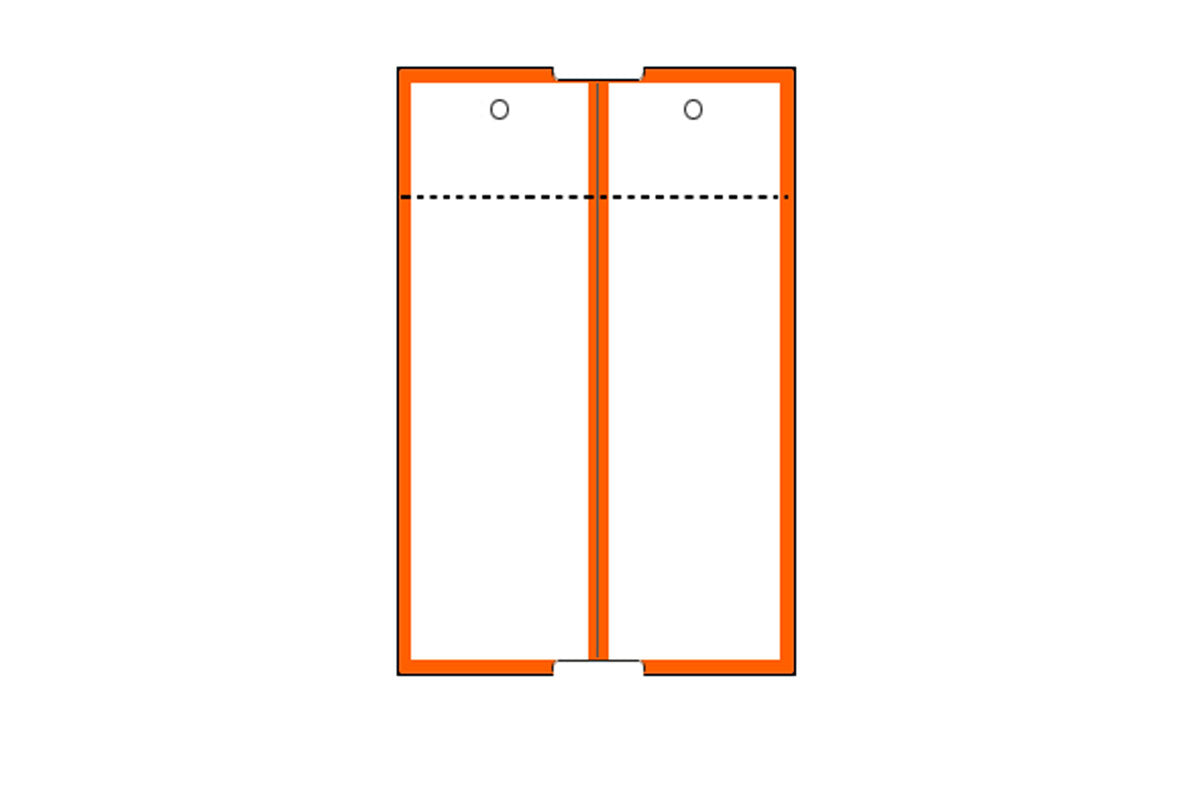 Consignment Tag - Orange