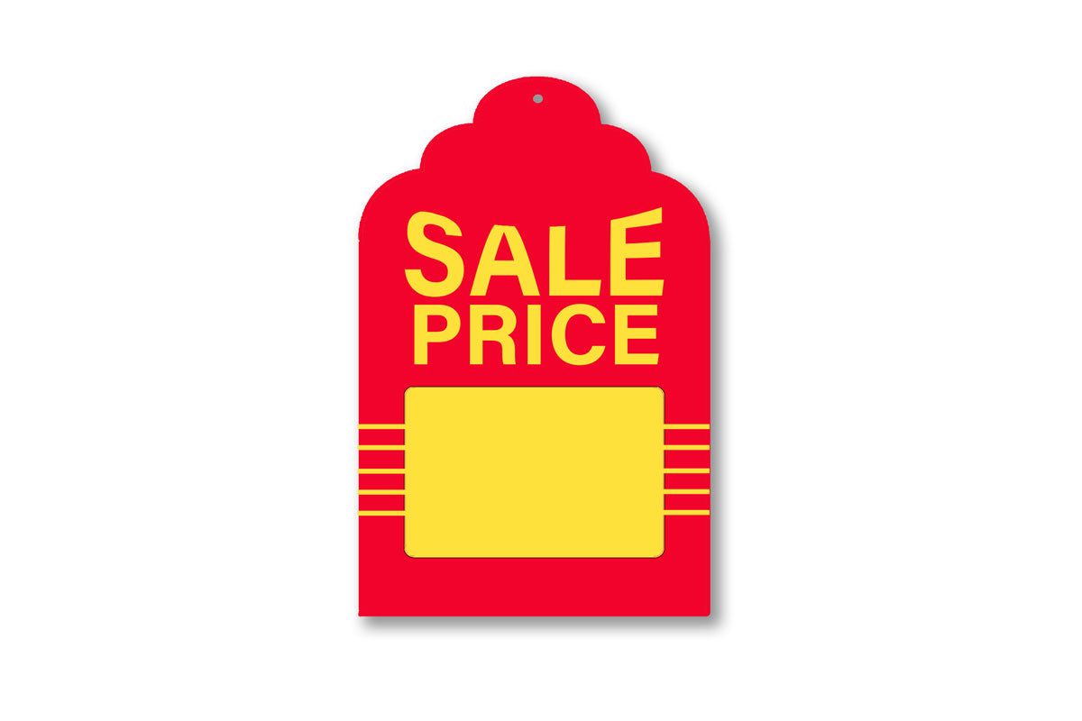 Sale Price Scallop Tag