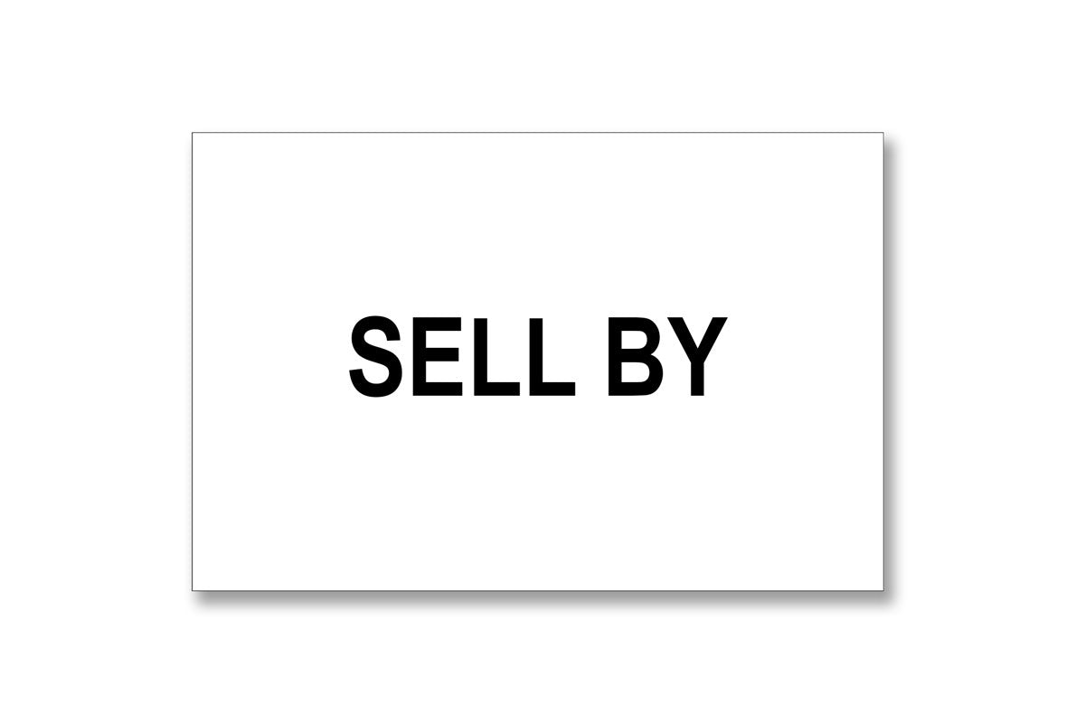 Sato PB2 230 Compatible Labels Sell By sato-pb2-230-compatible-labels-sell-by