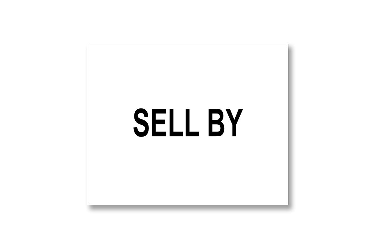 Monarch® 1115® Compatible Labels* - "Sell By"