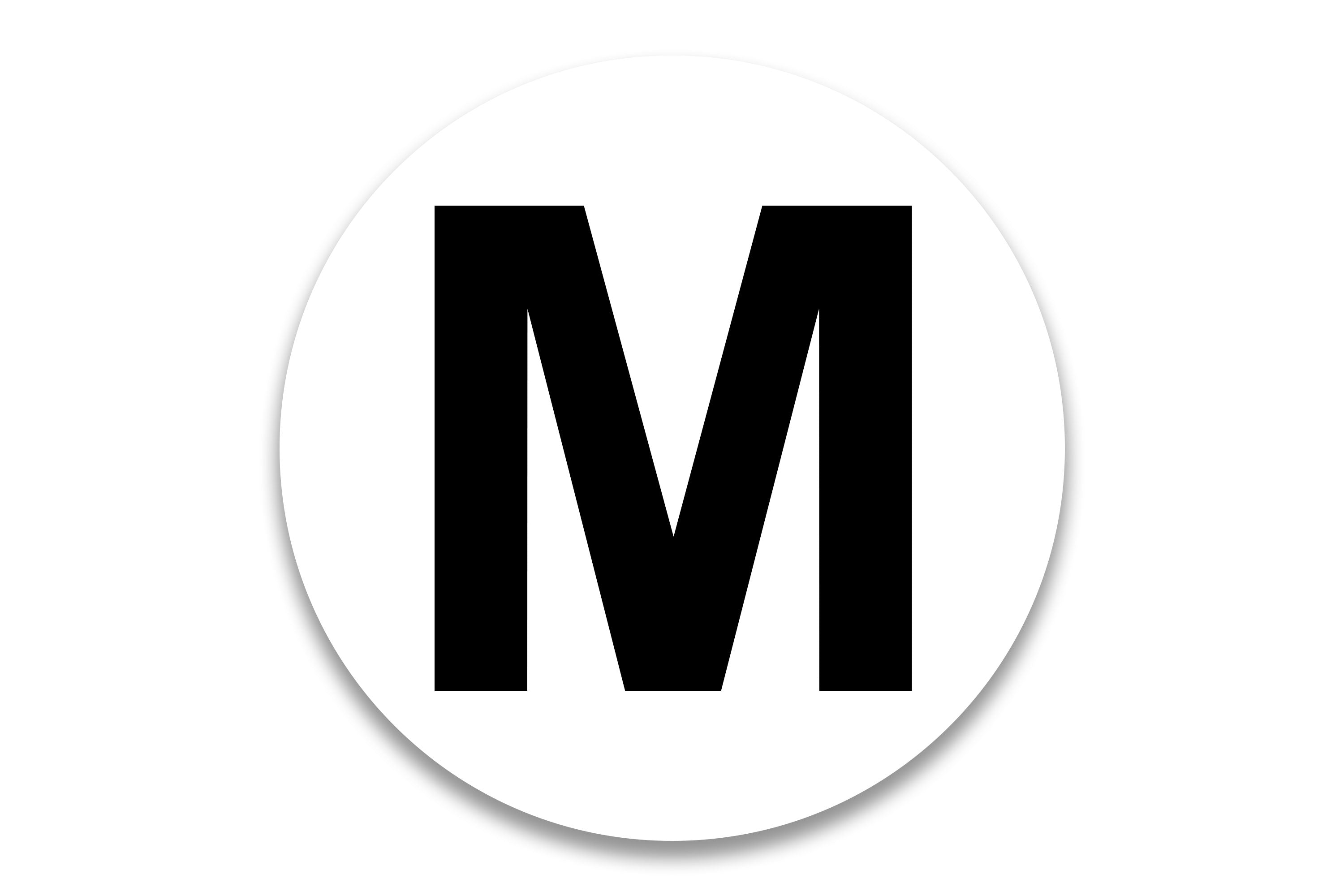 Size Sticker - M