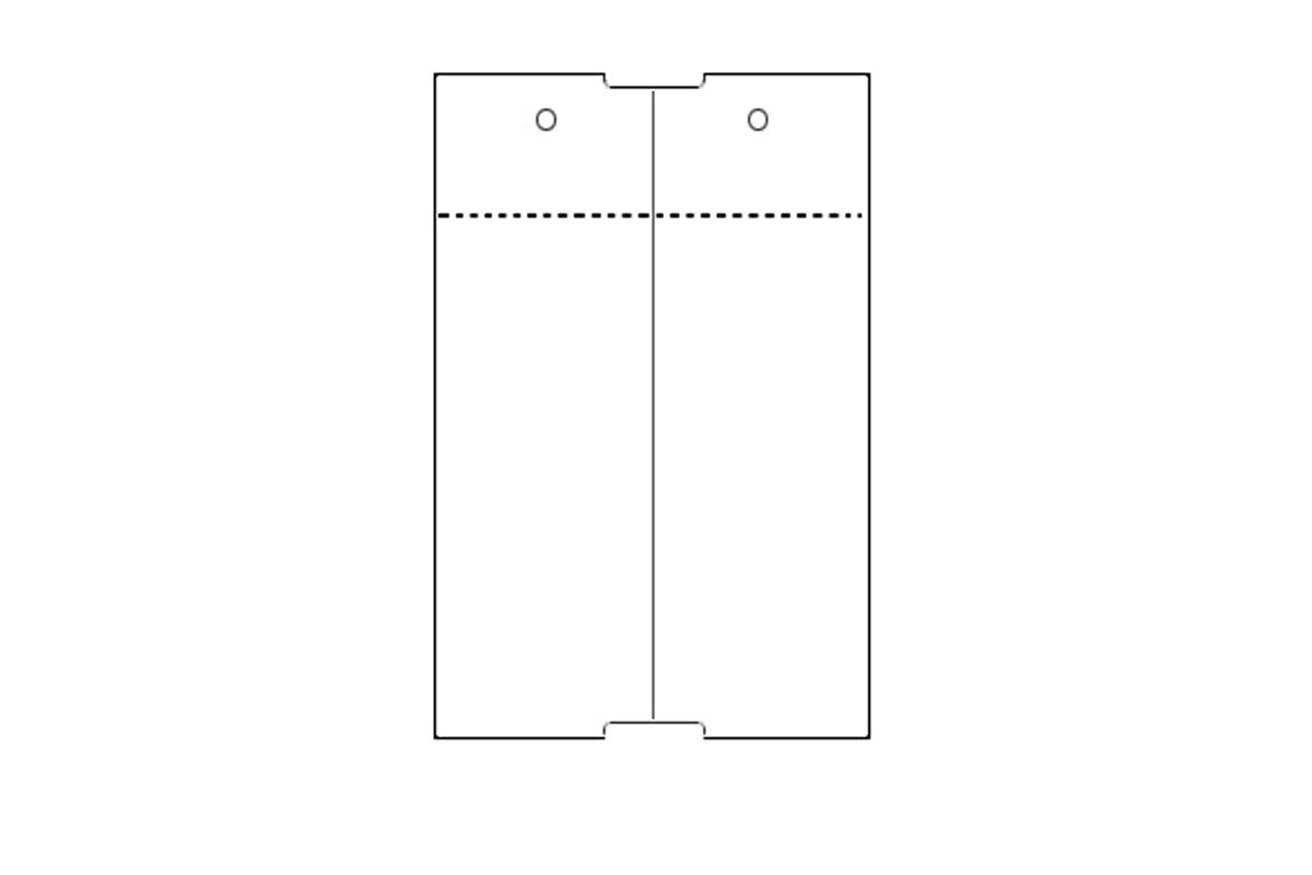 Consignment Tag - White