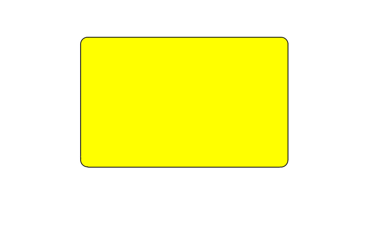.2” x .85” Direct Thermal Labels - Mixed Case - Yellow