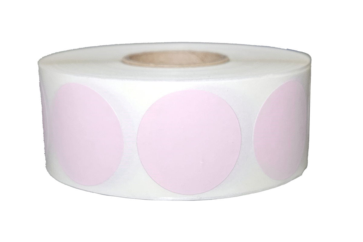 Lavender Dots - 1" Circle