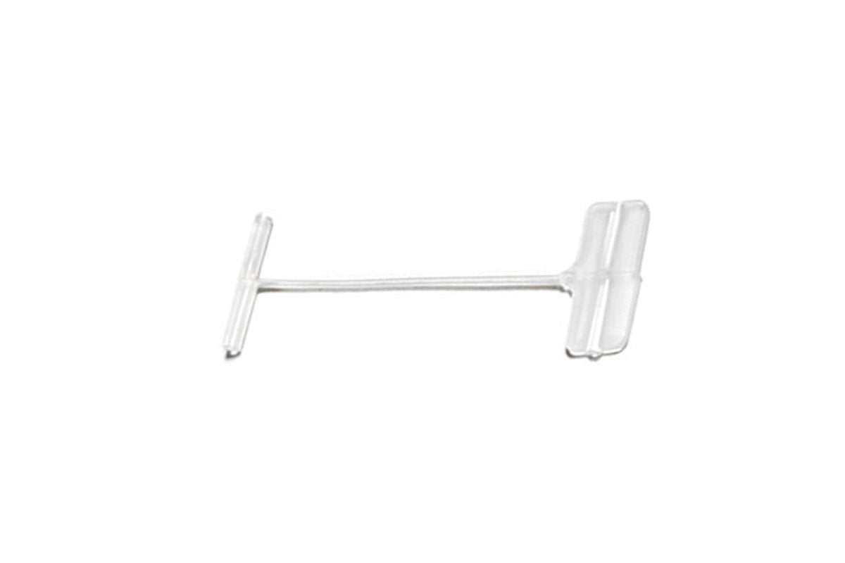 1" Regular Paddle Fasteners - Clear