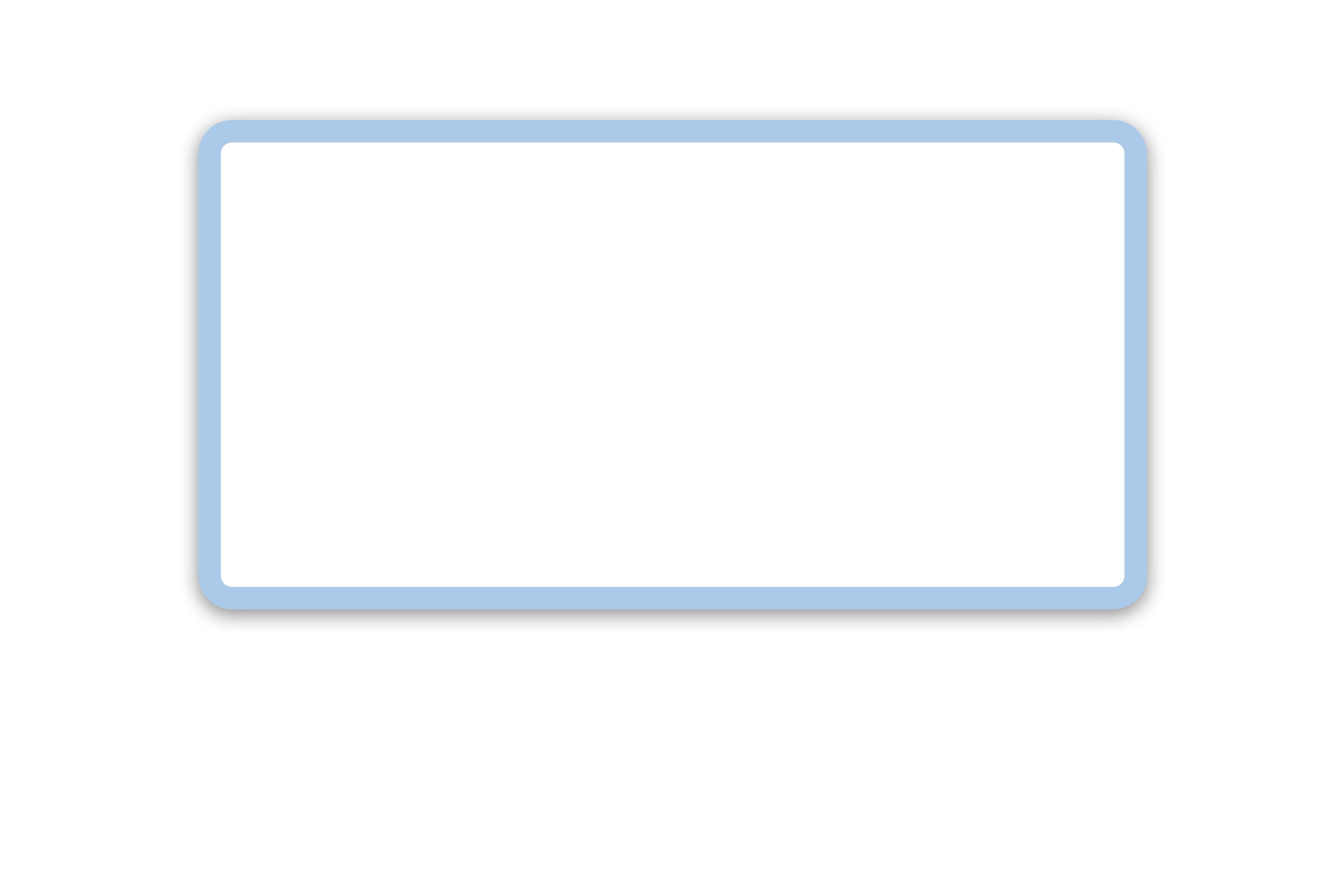 2.25” x 1.25” Direct Thermal Labels - Light Blue