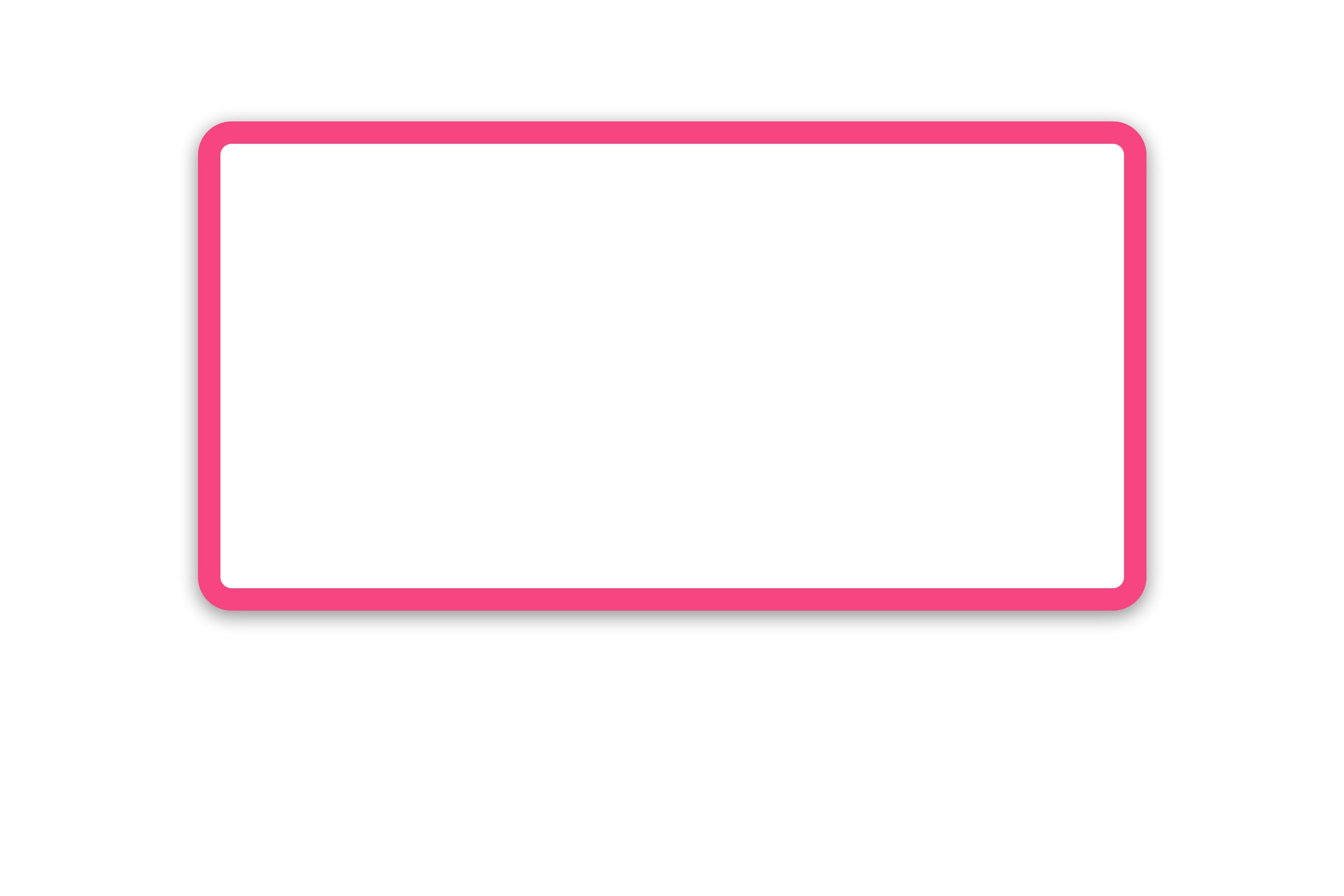 2.25” x 1.25” Direct Thermal Labels - Hot Pink