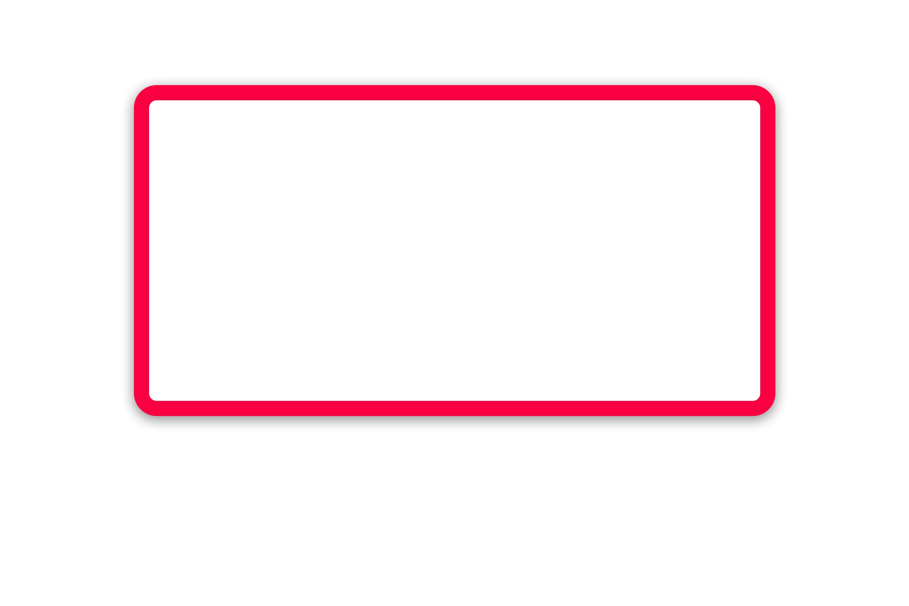 2.25” x 1.25” Direct Thermal Labels - Red