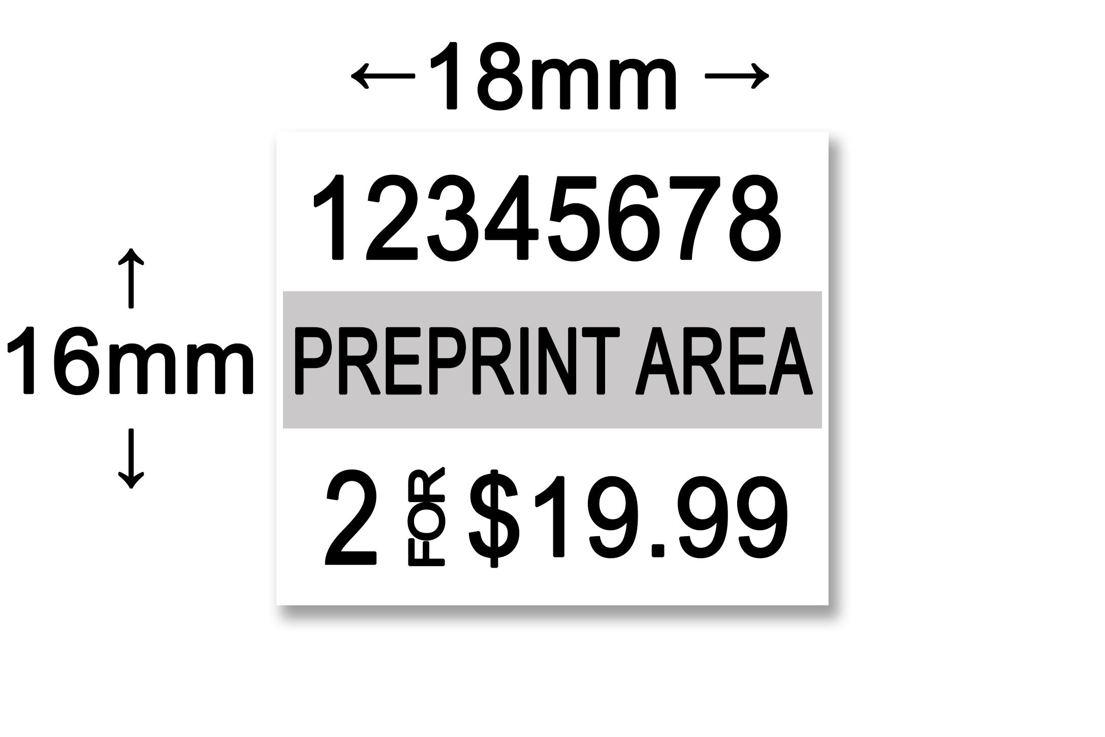 Avery Dennison® 216 / Sato PB2-180 Price Marking Gun
