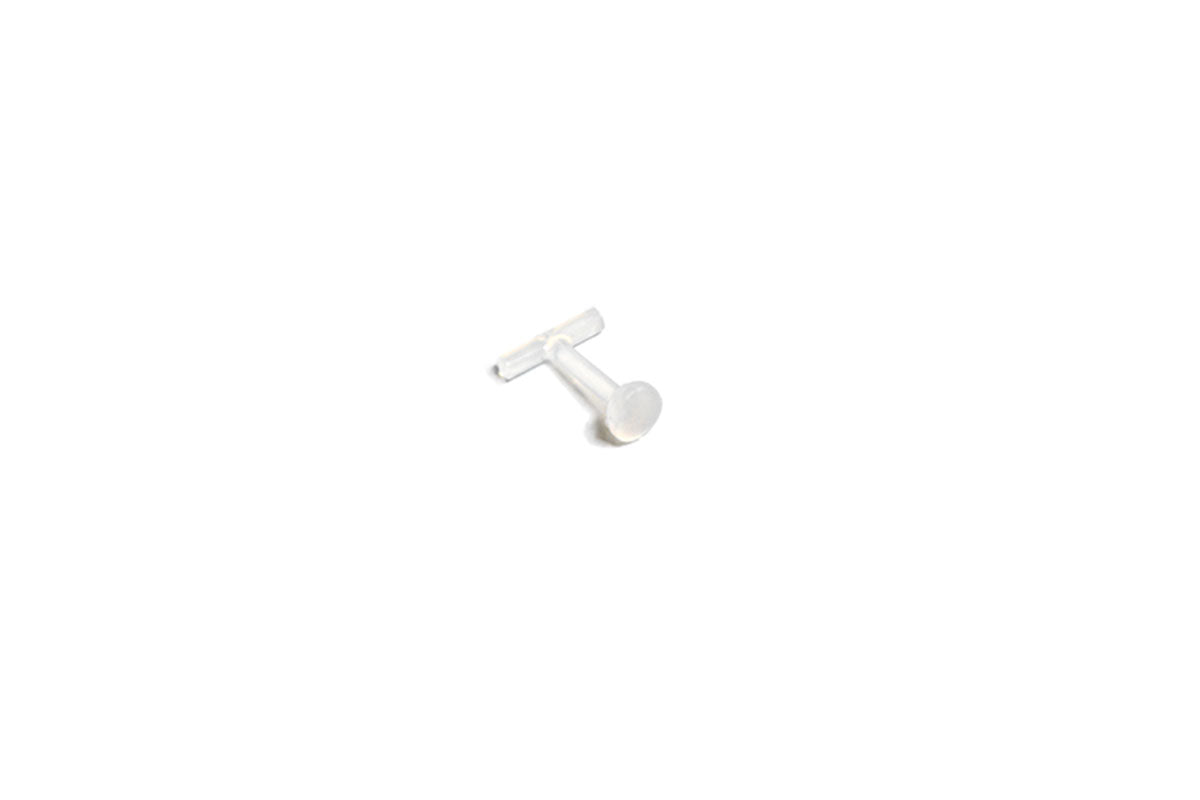 1/4" Buttoneer Fasteners - Clear