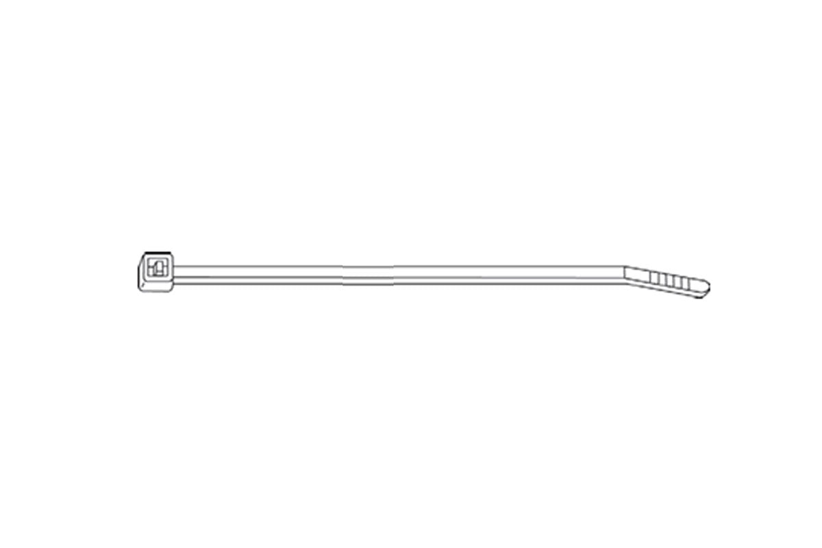 4" Mini Cable Tie - 18lb - illustration