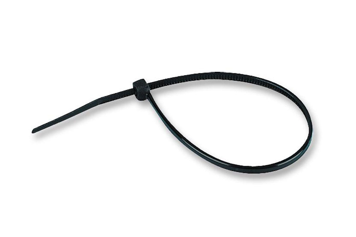6" Cable Tie - 40lb - Black