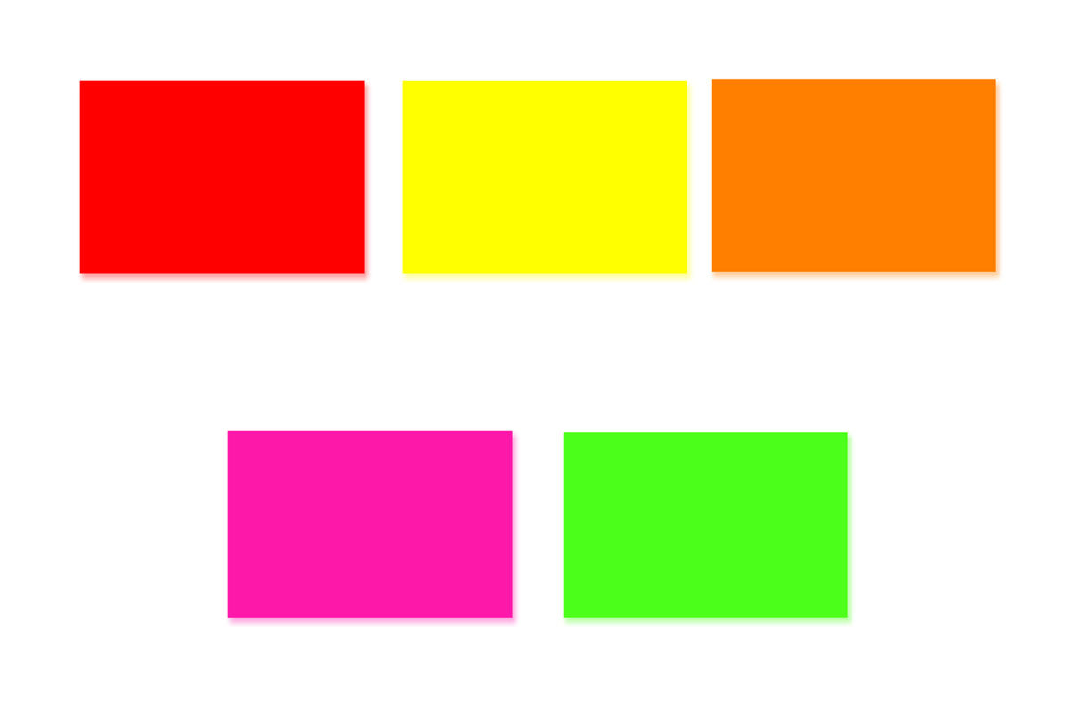 Avery Dennison® 210 Compatible Labels - Available fluorescent colors