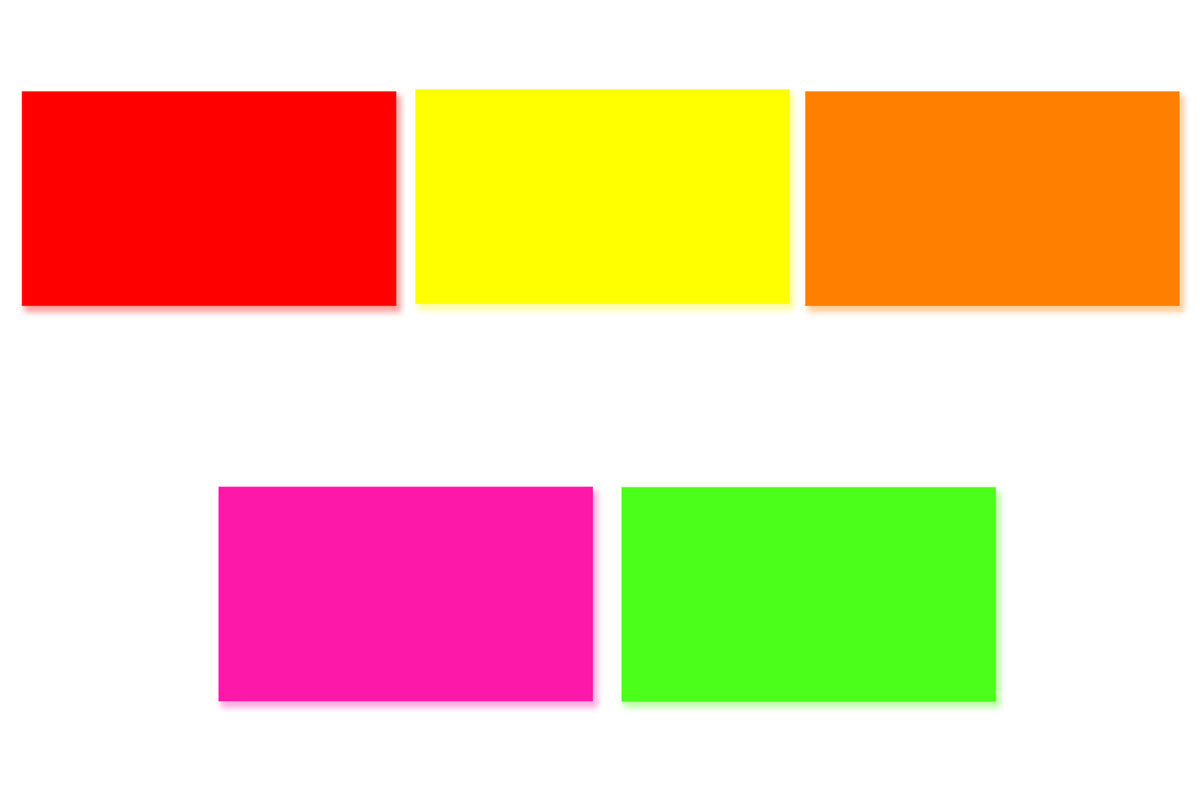 Sato PB-106 Compatible Labels - Fluorescent Color Options
