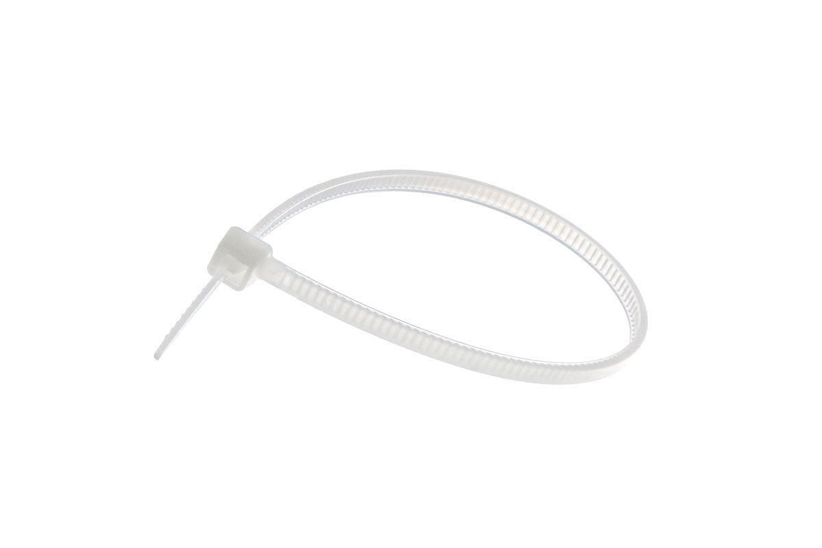 4" Mini Cable Tie - 18lb - Clear