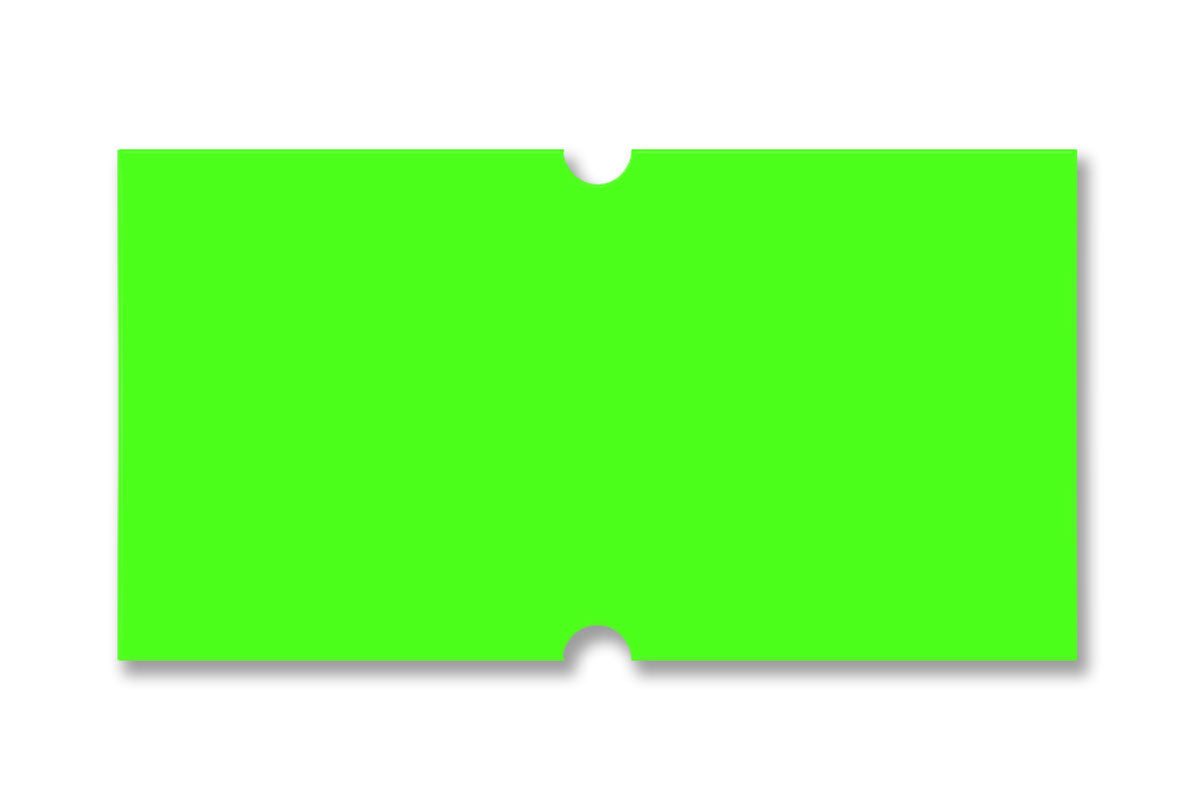 Motex® MX-5500 Compatible Labels - Fluorescent Green