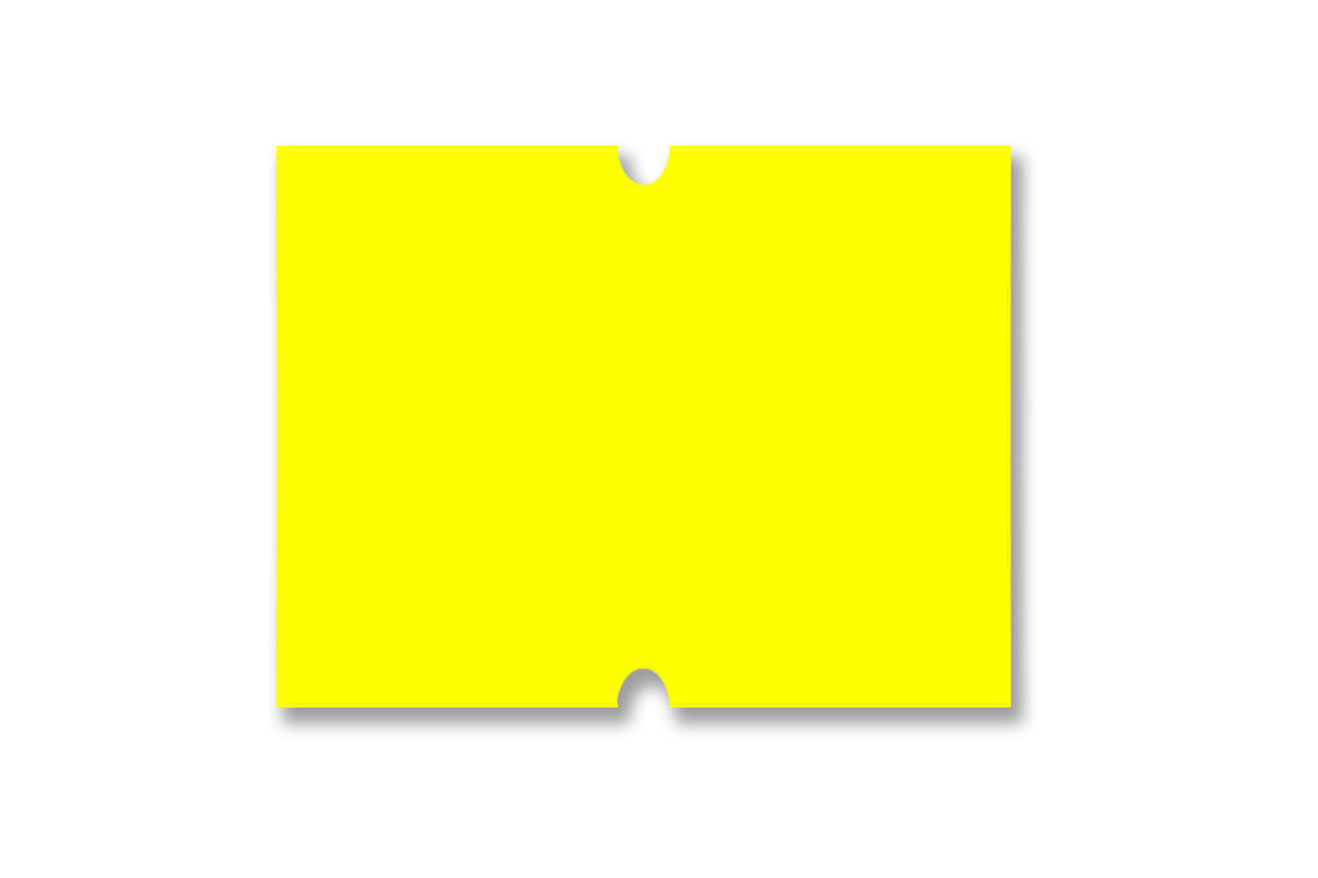 Towa 2 (GL) Compatible Labels - Fluorescent Yellow