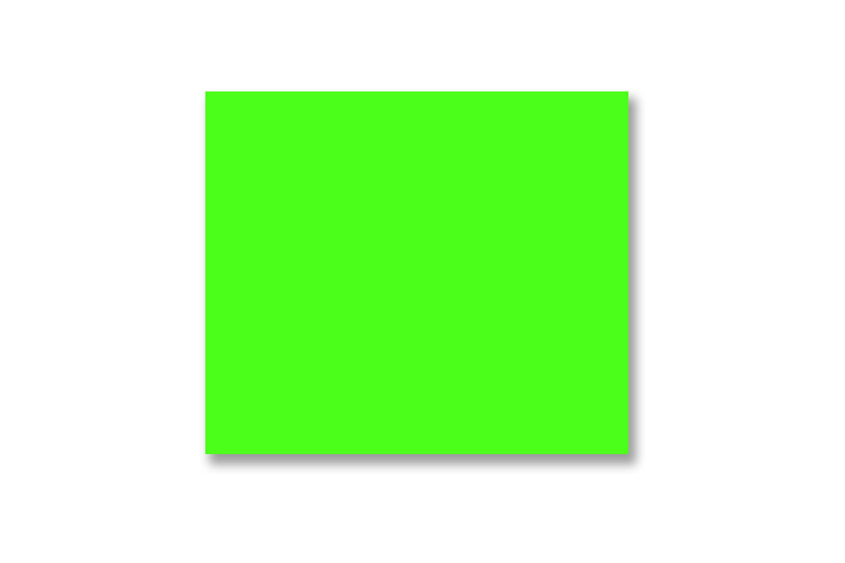 Sato PB-180 Compatible Labels - Fluorescent Green