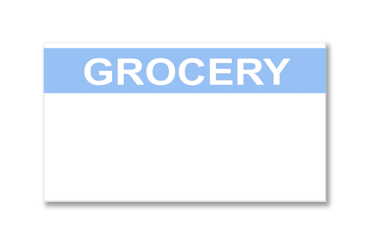 Monarch® 1110® Compatible Labels* - "Grocery"
