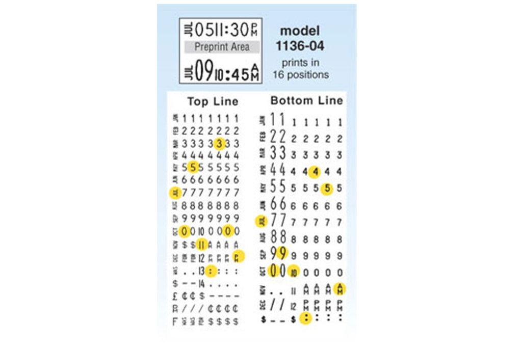 Monarch 1136 Price Marking Gun - Food Labeler with Date and Time
