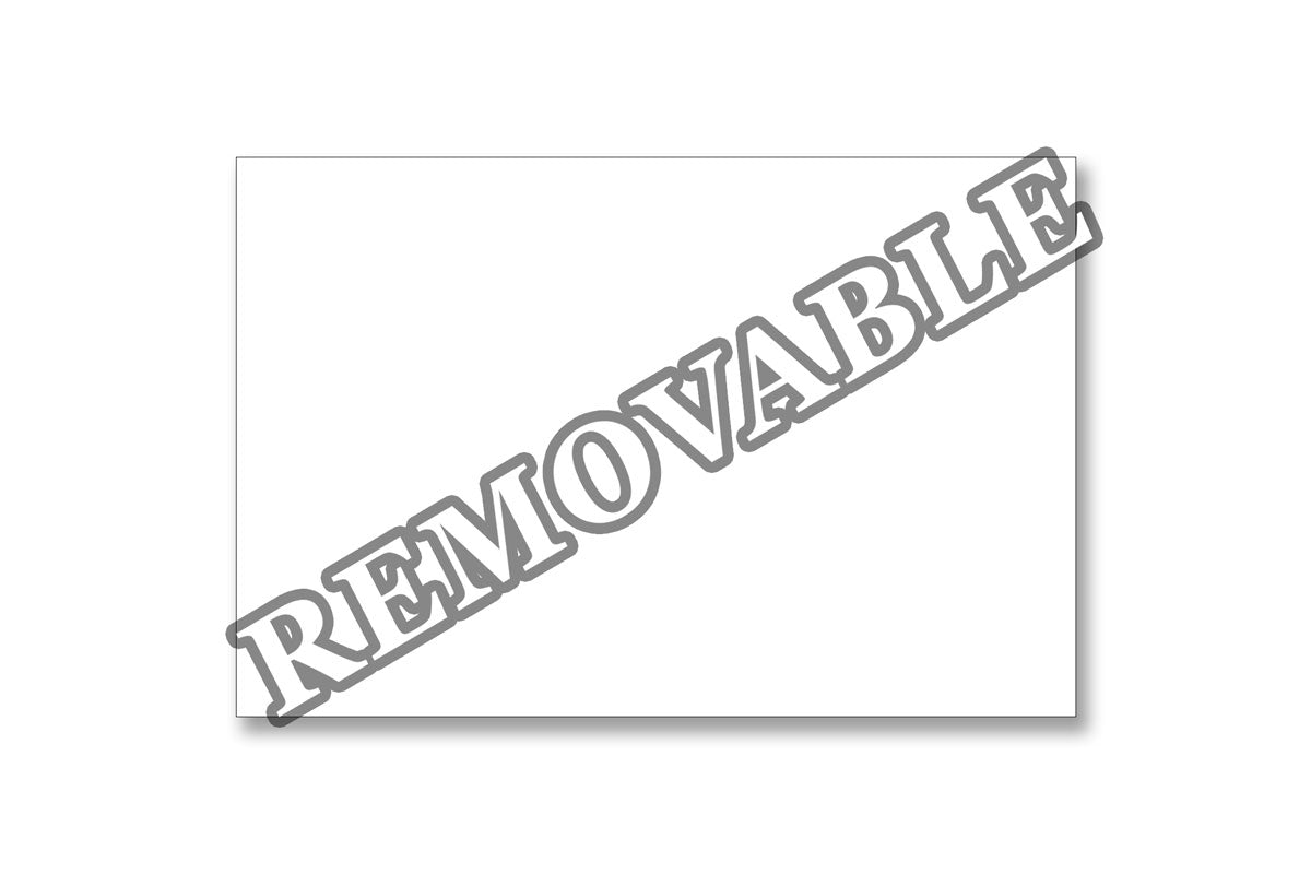Sato PB2-230 Compatible Labels - White - Removable