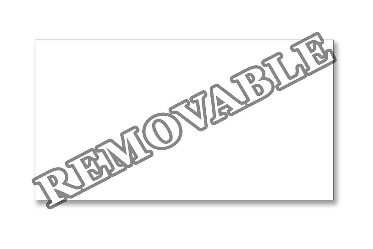 Sato PB1-106 Compatible Labels - White - Removable