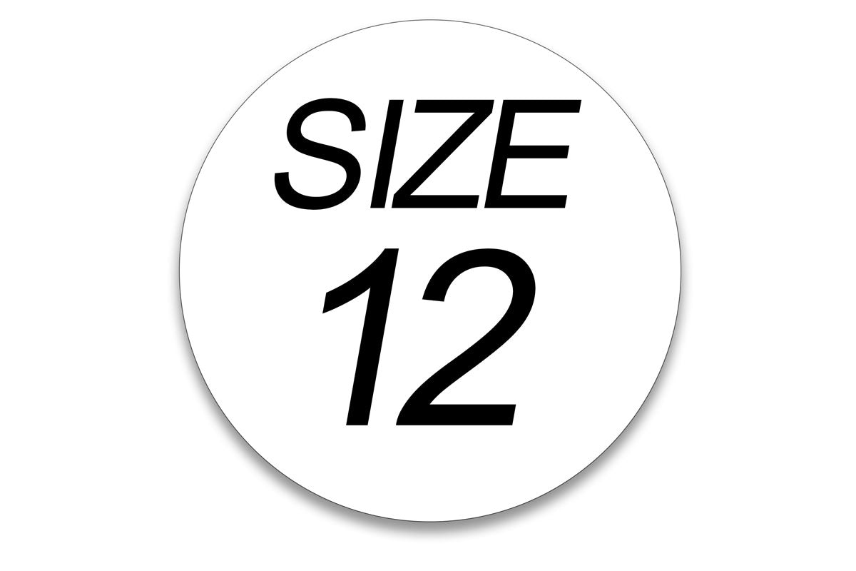 Size Sticker - SIZE 12