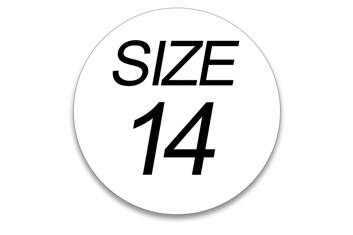 Size Sticker - SIZE 14