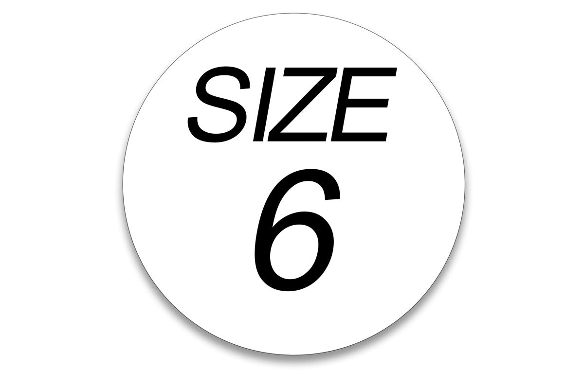 Size Sticker - SIZE 6