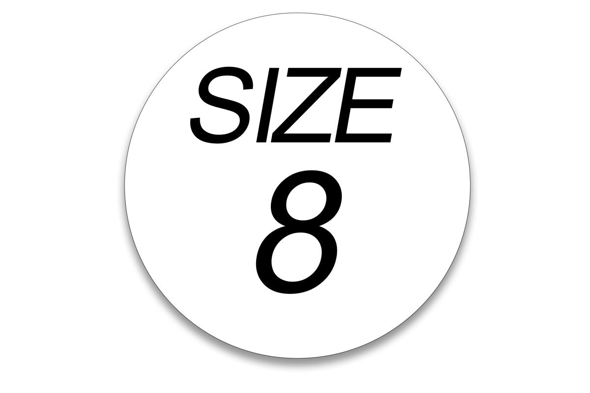 Size Sticker - SIZE 8