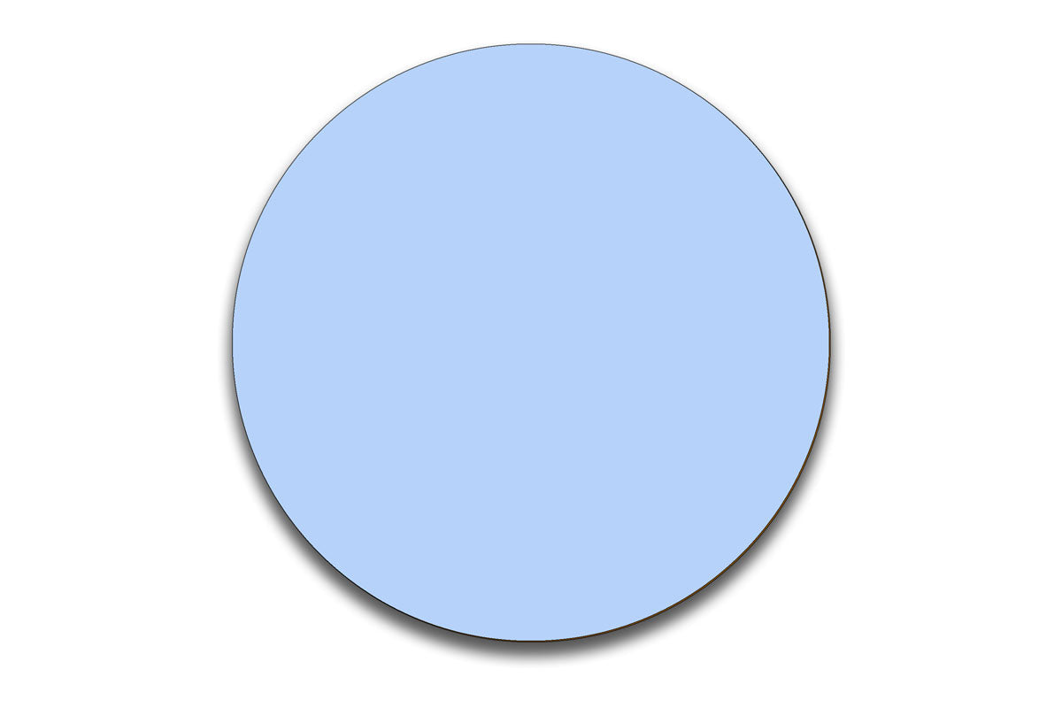 Light Blue Dots - 1" Circle