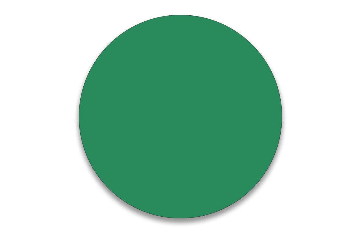 Green Dots - 1" Circle