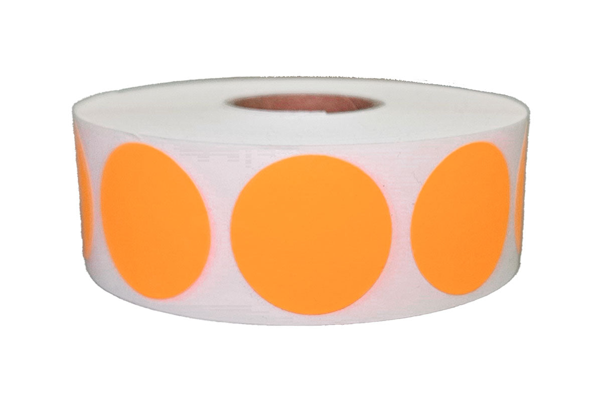 Color Dot Stickers - 1 Circle
